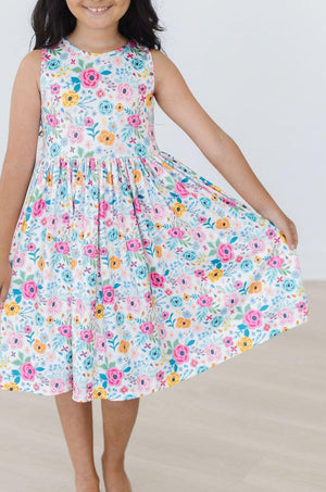 Sunshine Blooms Tank Twirl Dress-dogsvalley ®