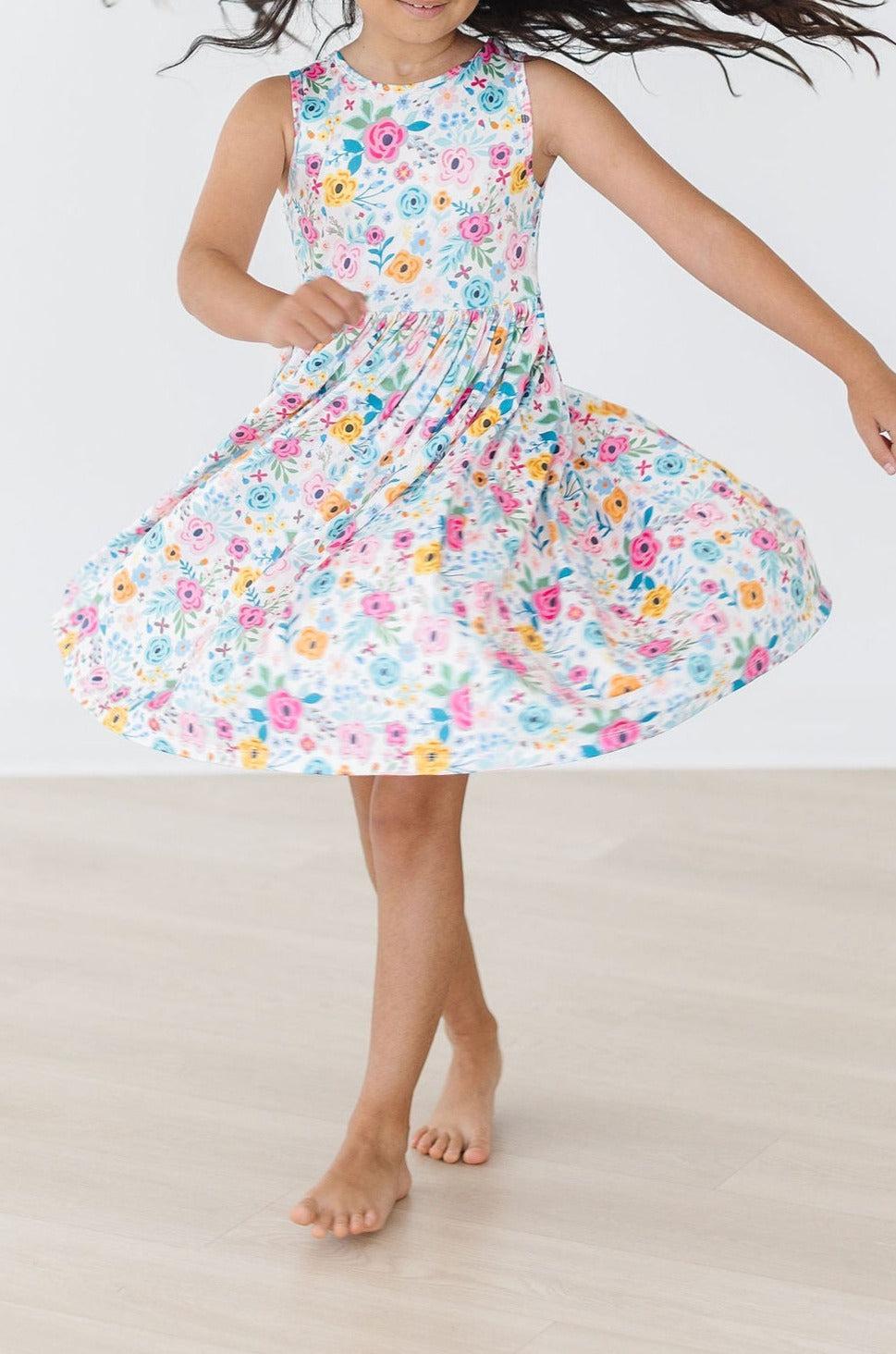 Sunshine Blooms Tank Twirl Dress-dogsvalley ®