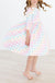 Pastel Plaid 3/4 Sleeve Pocket Twirl Dress-dogsvalley ®