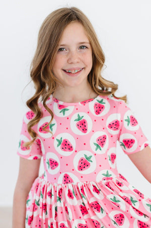 Strawberry Fields S/S Pocket Twirl Dress-dogsvalley ®