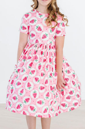 Strawberry Fields S/S Pocket Twirl Dress-dogsvalley ®