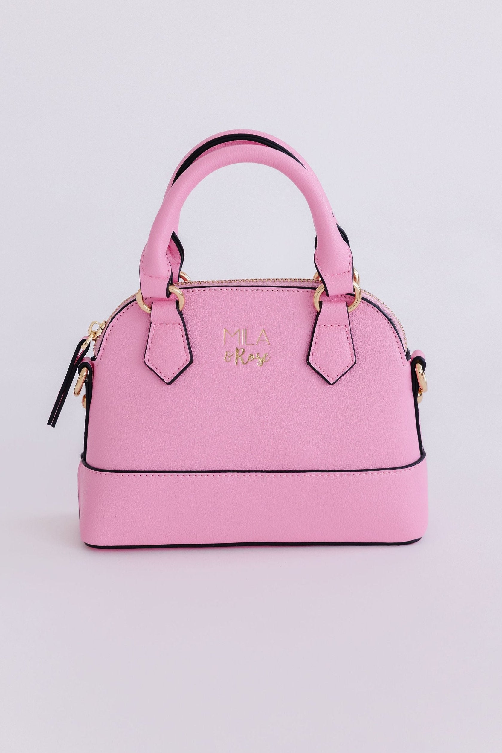 Bubblegum Pink Girl's Crossbody Purse-dogsvalley ®