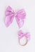 Classic Hair Bow - Bright Lilac-dogsvalley ®