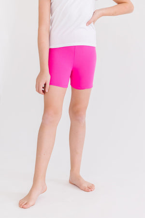 Hot Pink Twirl Shorts-dogsvalley ®