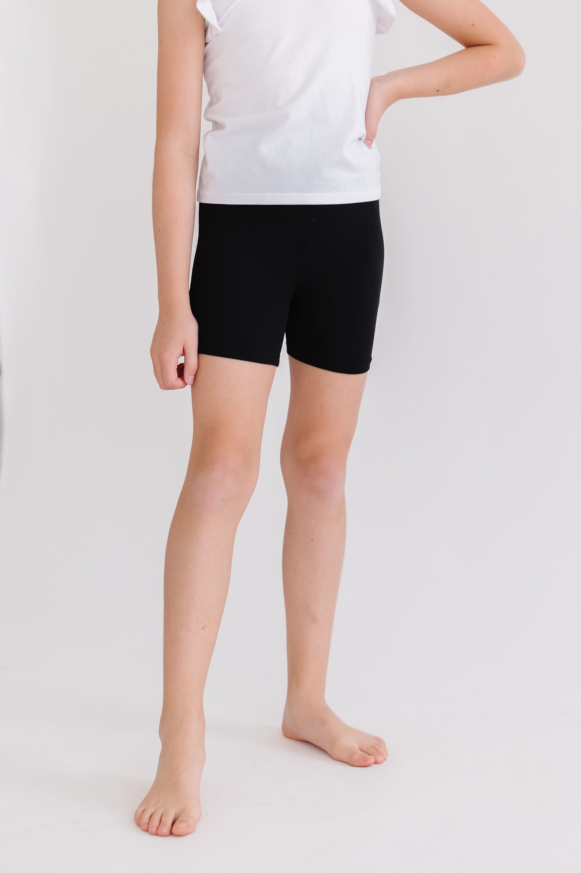 Black Twirl Shorts-dogsvalley ®