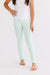 Pastel Green Leggings-dogsvalley ®