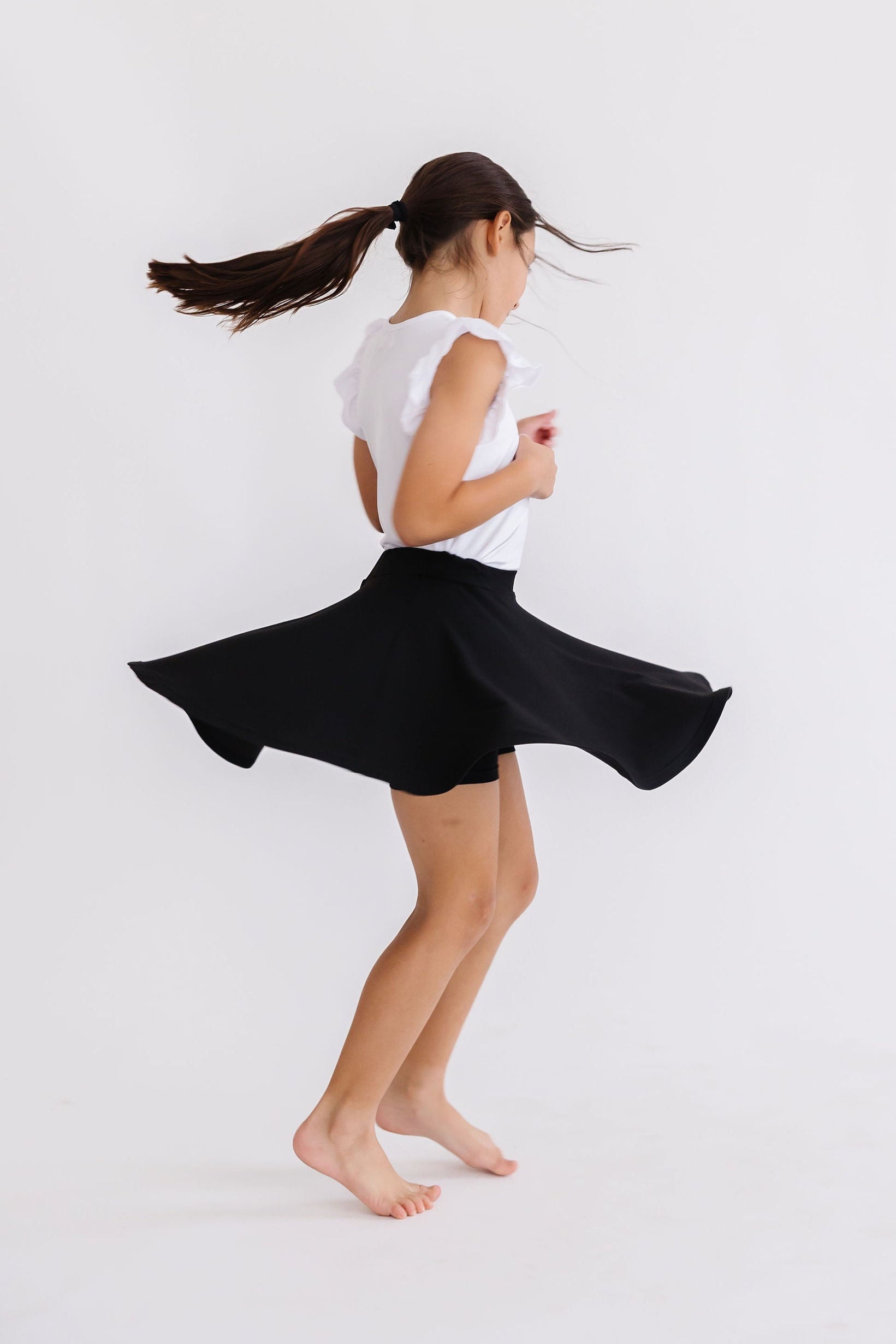 Black Twirl Skort-dogsvalley ®