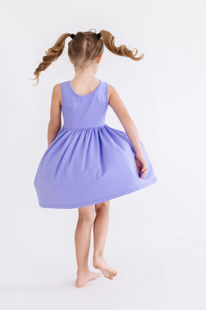 Periwinkle Pocket Tank Twirl Dress-dogsvalley ®