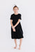 Black S/S Pocket Twirl Dress-dogsvalley ®