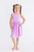 Bright Lilac Tank Pocket Twirl Dress-dogsvalley ®