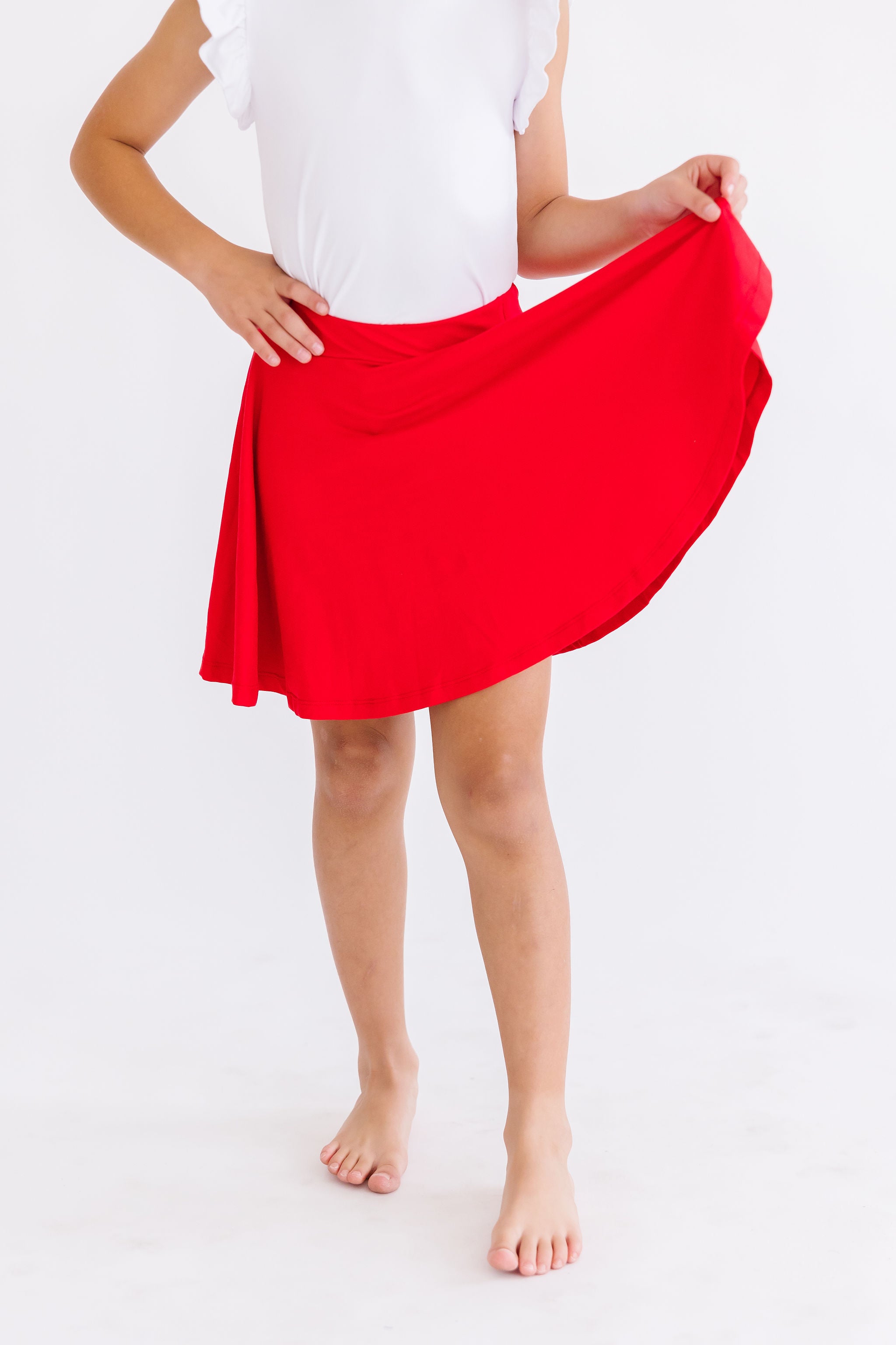 Red Twirl Skort-dogsvalley ®