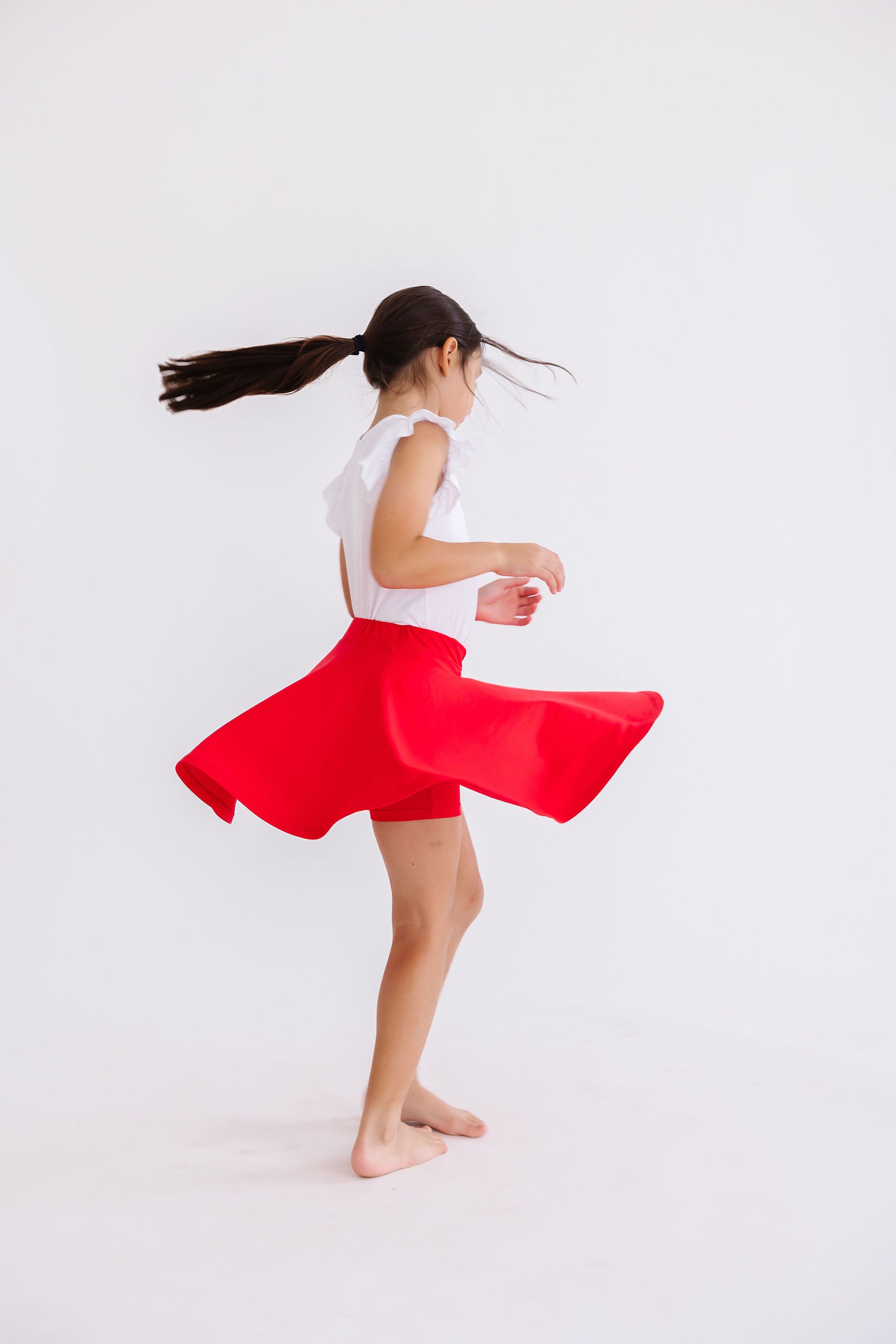 Red Twirl Skort-dogsvalley ®