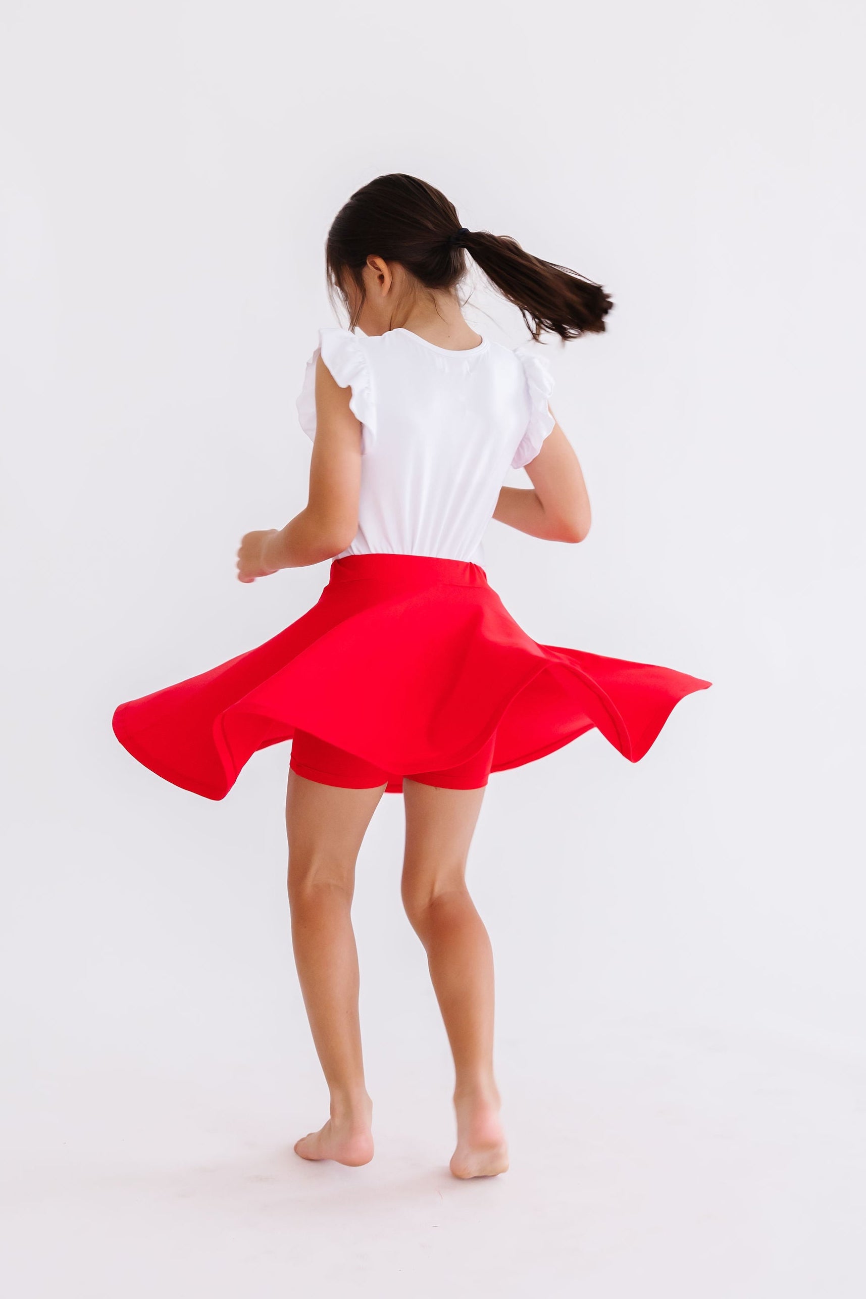 Red Twirl Skort-dogsvalley ®