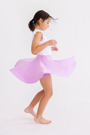 Bright Lilac Twirl Skort-dogsvalley ®