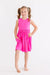 Hot Pink Tank Pocket Twirl Dress-dogsvalley ®