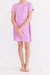 Bright Lilac T-Shirt Dress-dogsvalley ®