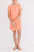 Neon Coral T-Shirt Dress-dogsvalley ®