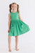 Kelly Green Tank Pocket Twirl Dress-dogsvalley ®