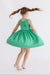 Kelly Green Tank Pocket Twirl Dress-dogsvalley ®