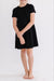 Black T-Shirt Dress-dogsvalley ®