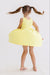 Yellow Tank Pocket Twirl Dress-dogsvalley ®