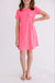 Neon Pink T-Shirt Dress-dogsvalley ®