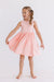 Peach Tank Pocket Twirl Dress-dogsvalley ®