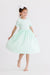 Pastel Green S/S Pocket Twirl Dress-dogsvalley ®