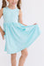 Aqua Tank Pocket Twirl Dress-dogsvalley ®