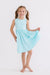 Aqua Tank Pocket Twirl Dress-dogsvalley ®