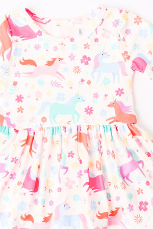 Unicorn Wish Twirl Bodysuit-dogsvalley ®