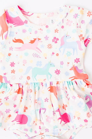 Unicorn Wish Twirl Bodysuit-dogsvalley ®