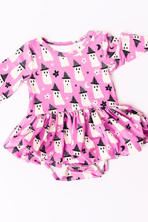 Witches Boo Twirl Bodysuit-dogsvalley ®