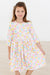 Sweetheart 3/4 Sleeve Pocket Twirl Dress-dogsvalley ®