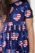 I Heart the USA S/S Pocket Twirl Dress-dogsvalley ®