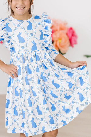 Hop 'til You Drop Ruffle Twirl Dress-dogsvalley ®