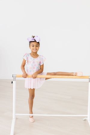 Springtime Bows S/S Twirl Leotard-dogsvalley ®