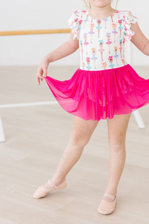 Ballerina Bows S/S Twirl Leotard-dogsvalley ®