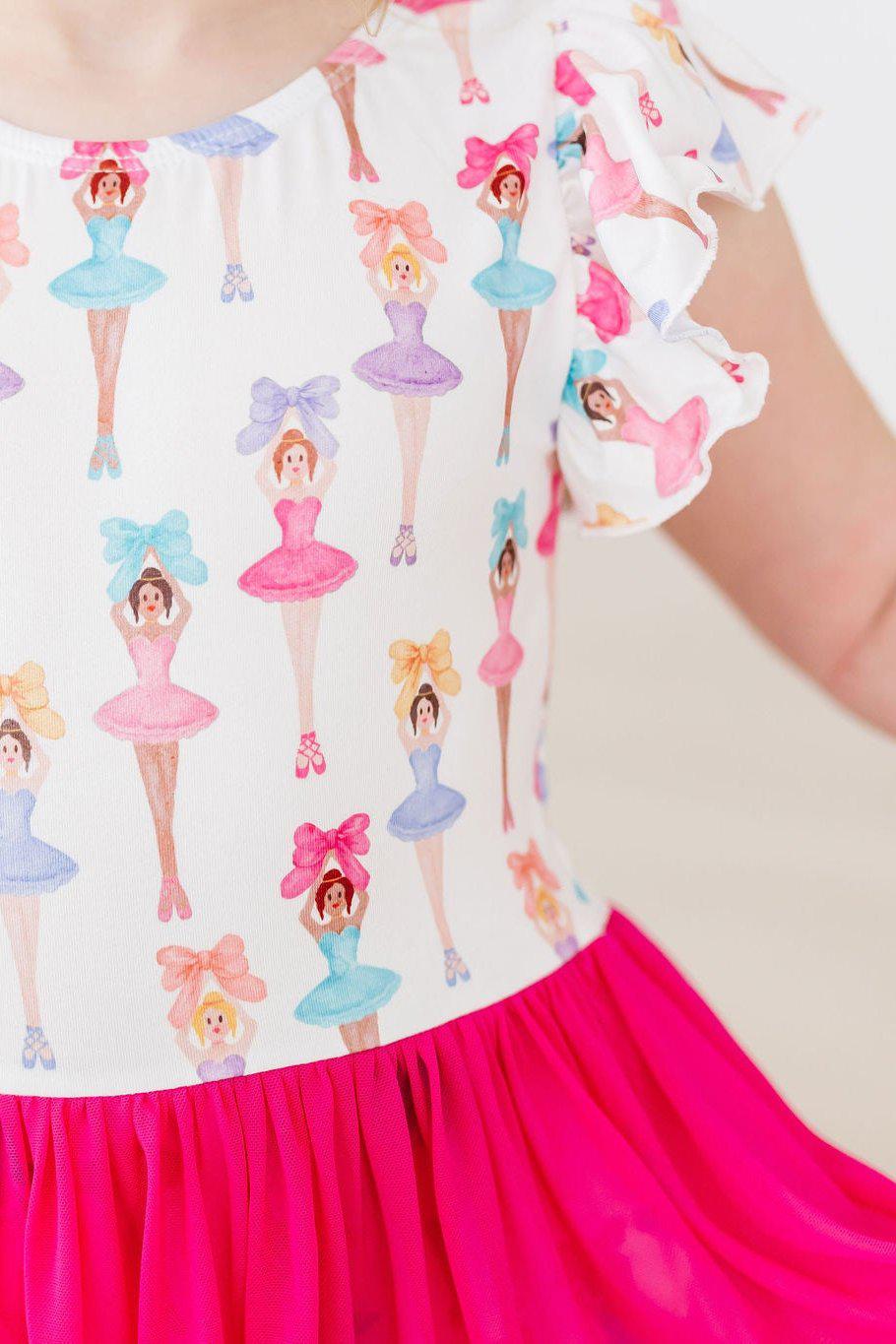 Ballerina Bows S/S Twirl Leotard-dogsvalley ®