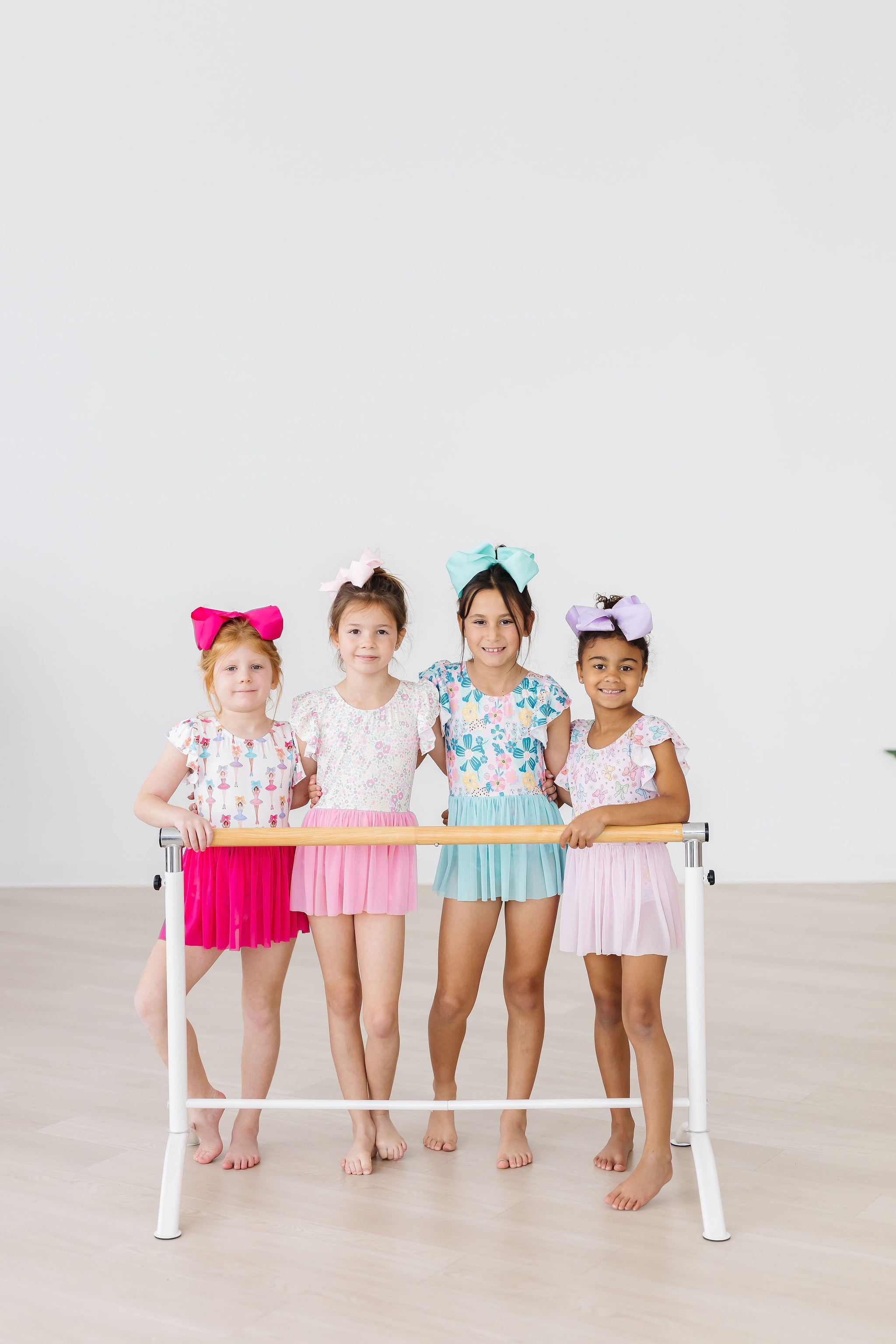 Ballerina Bows S/S Twirl Leotard-dogsvalley ®