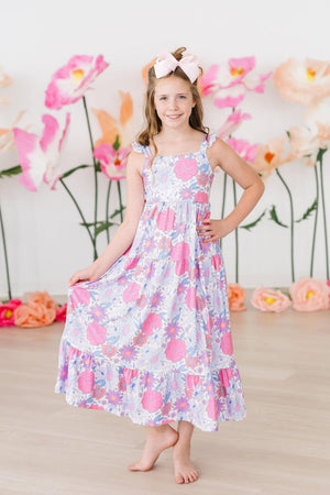 Sweet Springtime Ruffle Maxi Dress-dogsvalley ®