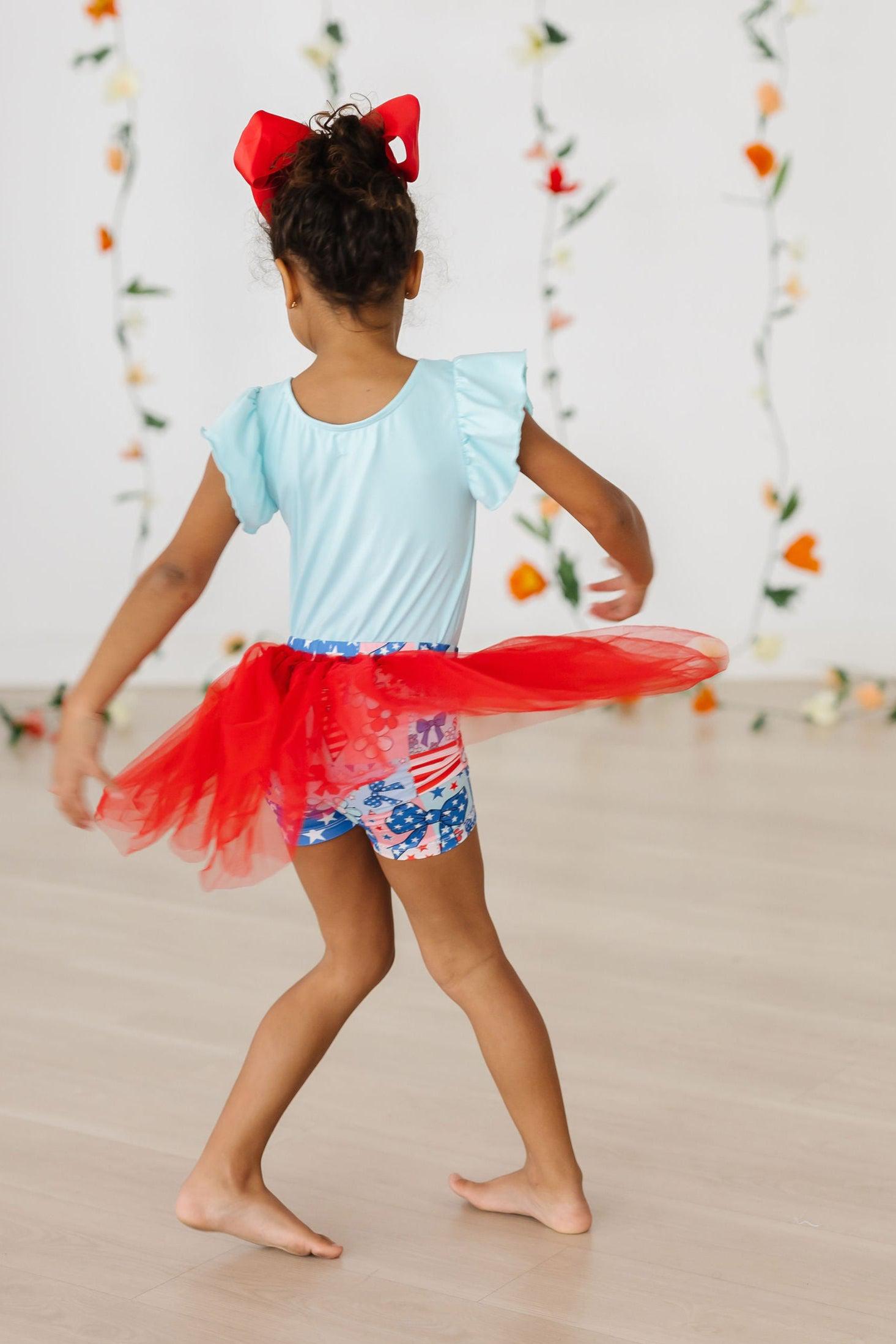 Patriotic Patchwork Tutu Shorts-dogsvalley ®