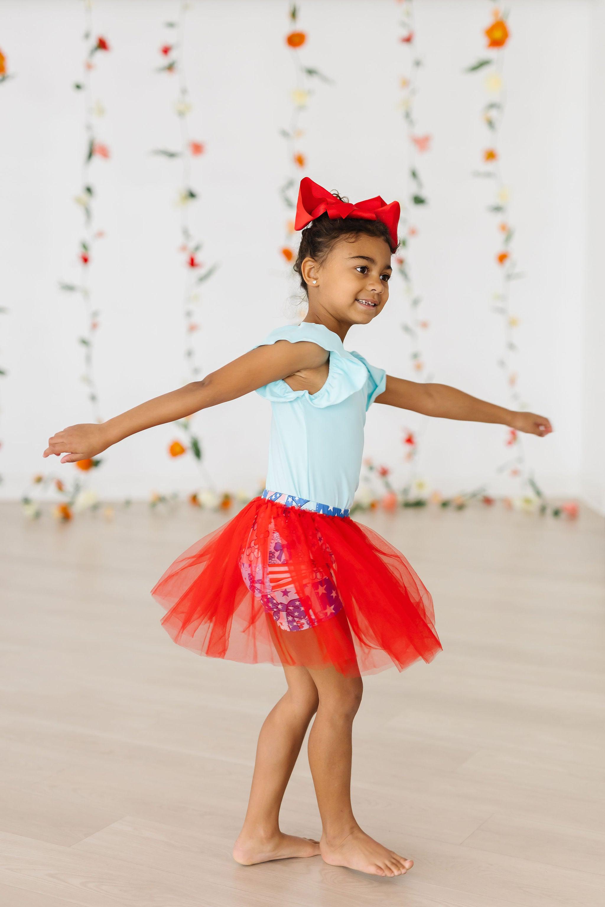 Patriotic Patchwork Tutu Shorts-dogsvalley ®