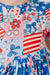 Patriotic Patchwork S/S Pocket Twirl Dress-dogsvalley ®