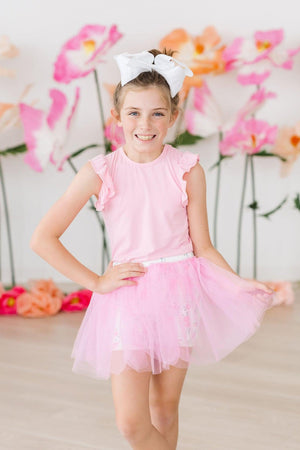 Rosie Posie Tutu Shorts-dogsvalley ®