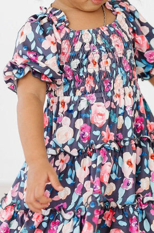 Beauty in Bloom Smocked Ruffle Dress-dogsvalley ®