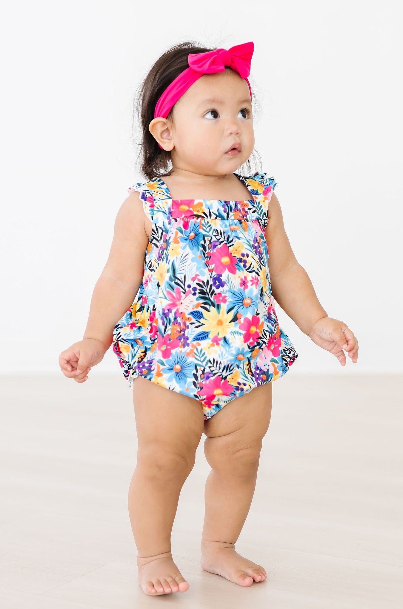 Petal Paradise Ruffle Cross Back Romper-dogsvalley ®