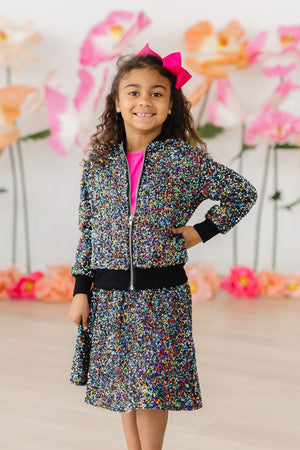 Confetti Sequin Jacket-dogsvalley ®