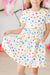 Colorful Dots S/S Pocket Twirl Dress-dogsvalley ®