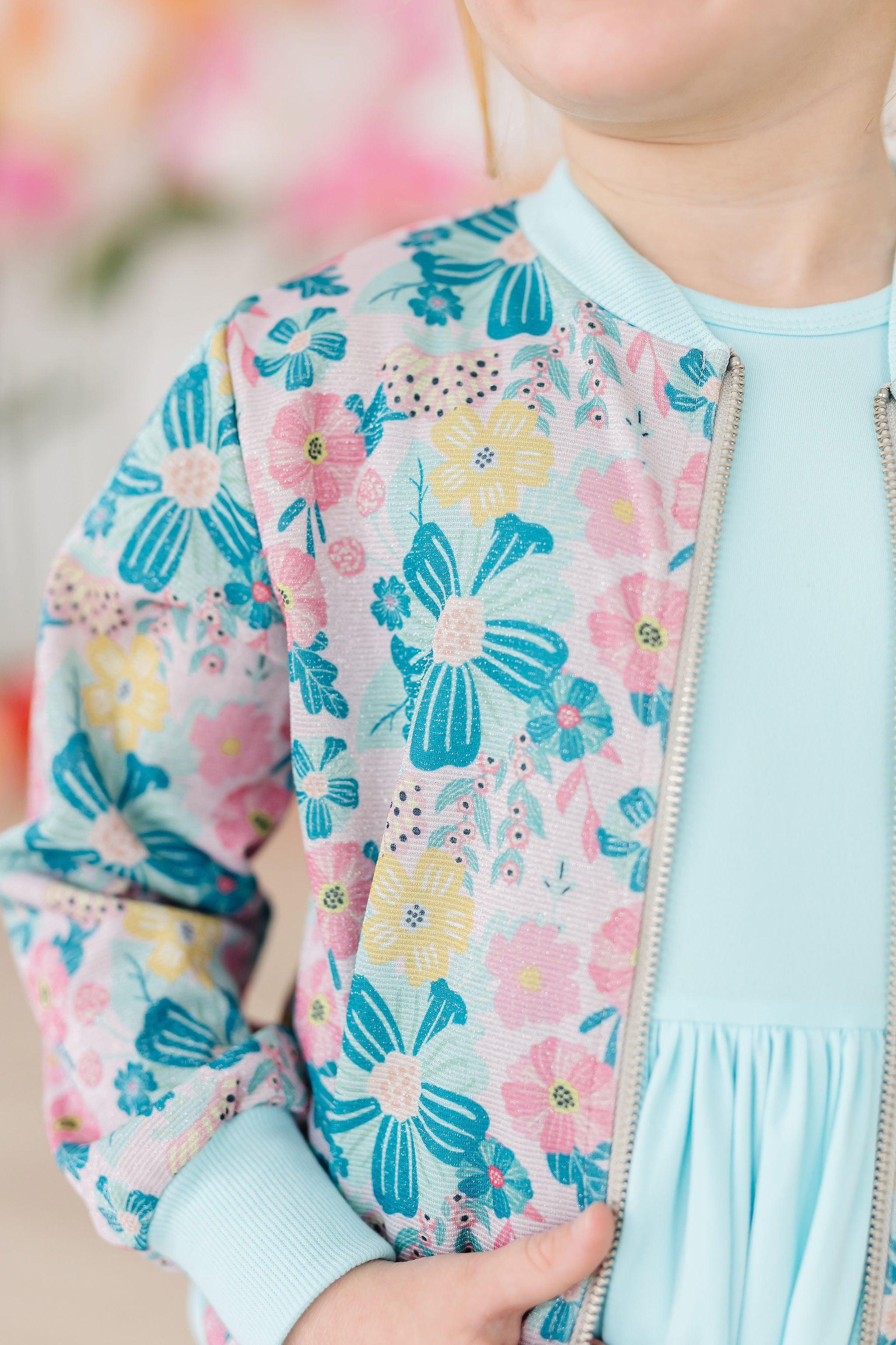 Floral Garden Shimmer Jacket-dogsvalley ®